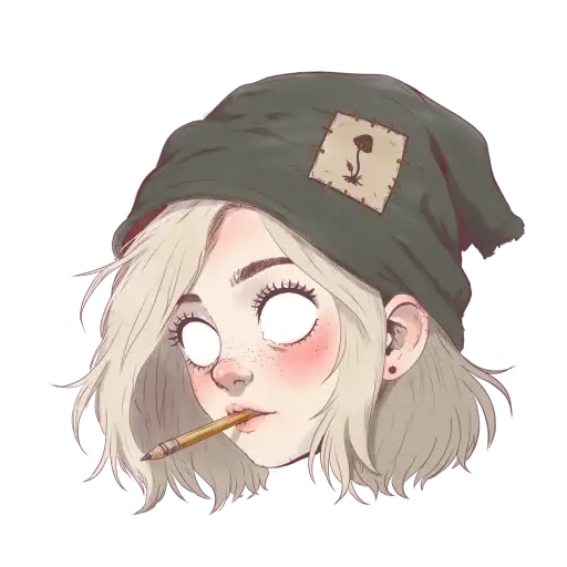 Illustrated portrait of Brie Seaton